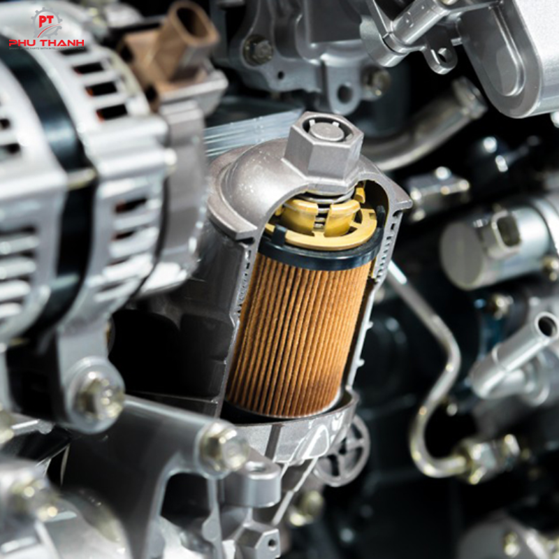 Cách thay lọc nhớt xe tải Isuzu