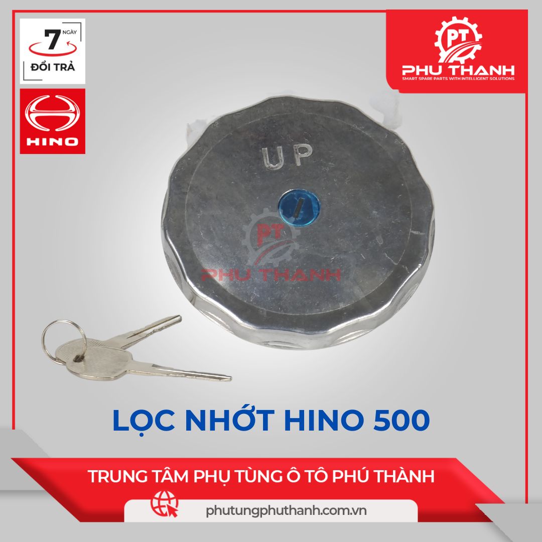 Nắp bình dầu HINO 500